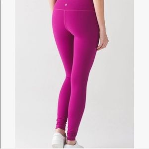 Lululemon wunder under leggings